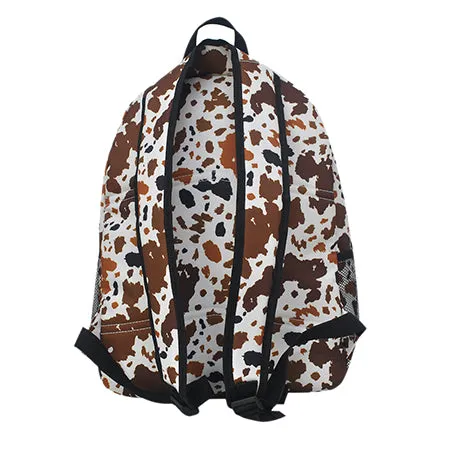 !SALE! Mocha Cow Small Size NGIL Canvas Backpack