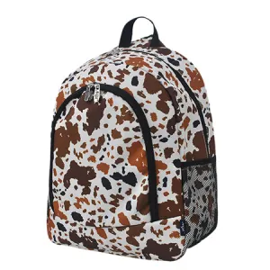 !SALE! Mocha Cow Small Size NGIL Canvas Backpack