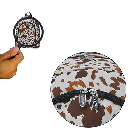 !SALE! Mocha Cow Small Size NGIL Canvas Backpack