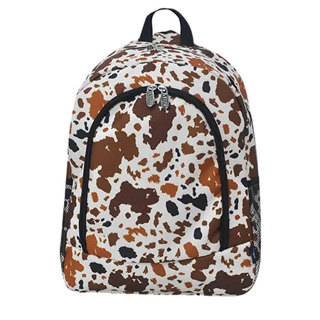 !SALE! Mocha Cow Small Size NGIL Canvas Backpack