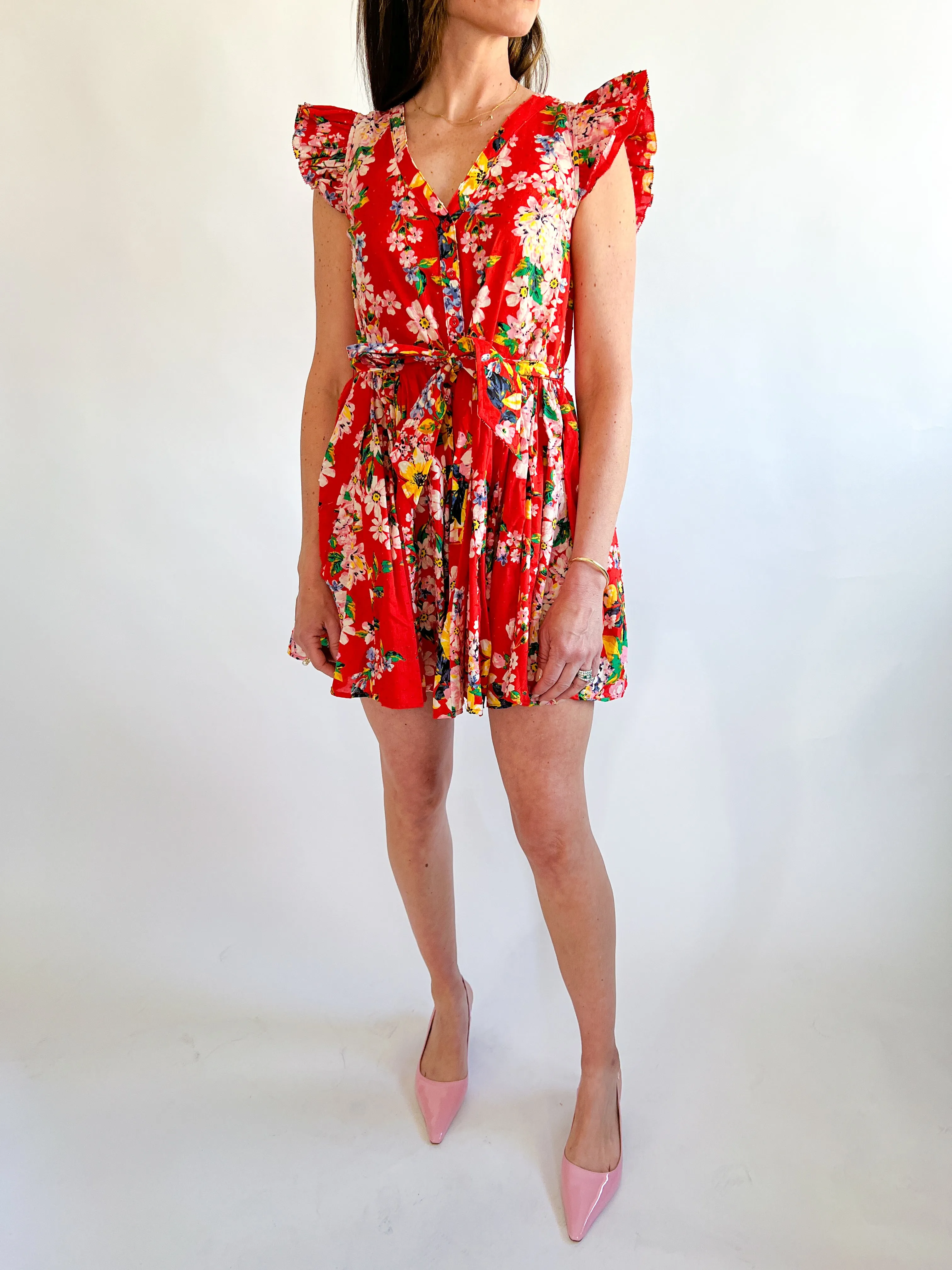 Sandra Floral Dress