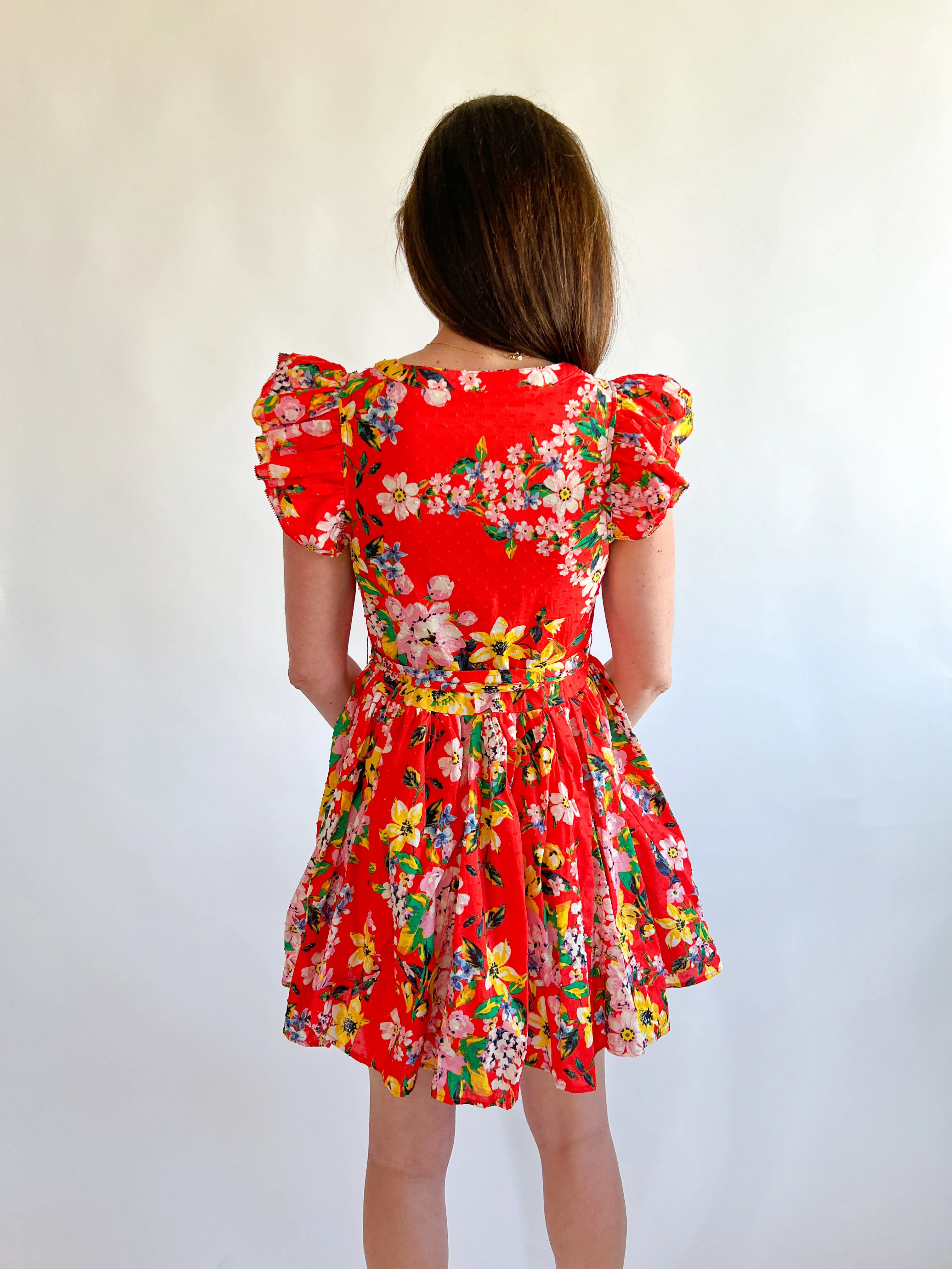 Sandra Floral Dress