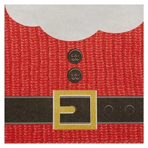 Santa Suit Christmas Paper Luncheon Napkins