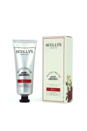 SCULLYS  Rose Hand Cream Tube 75g