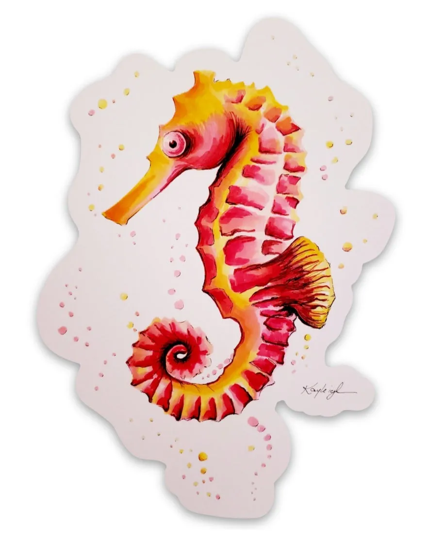 Seahorse Vinyl Stickers