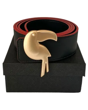 Signature Belt - Red & Gold