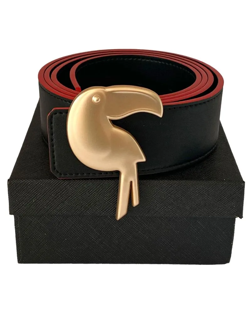 Signature Belt - Red & Gold