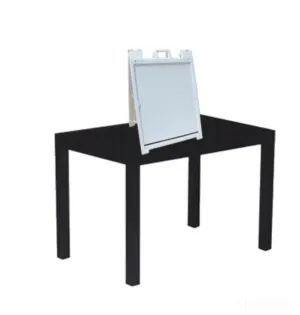SignOptima™️ Mini Signicade Delux A-Frame Sign Holder