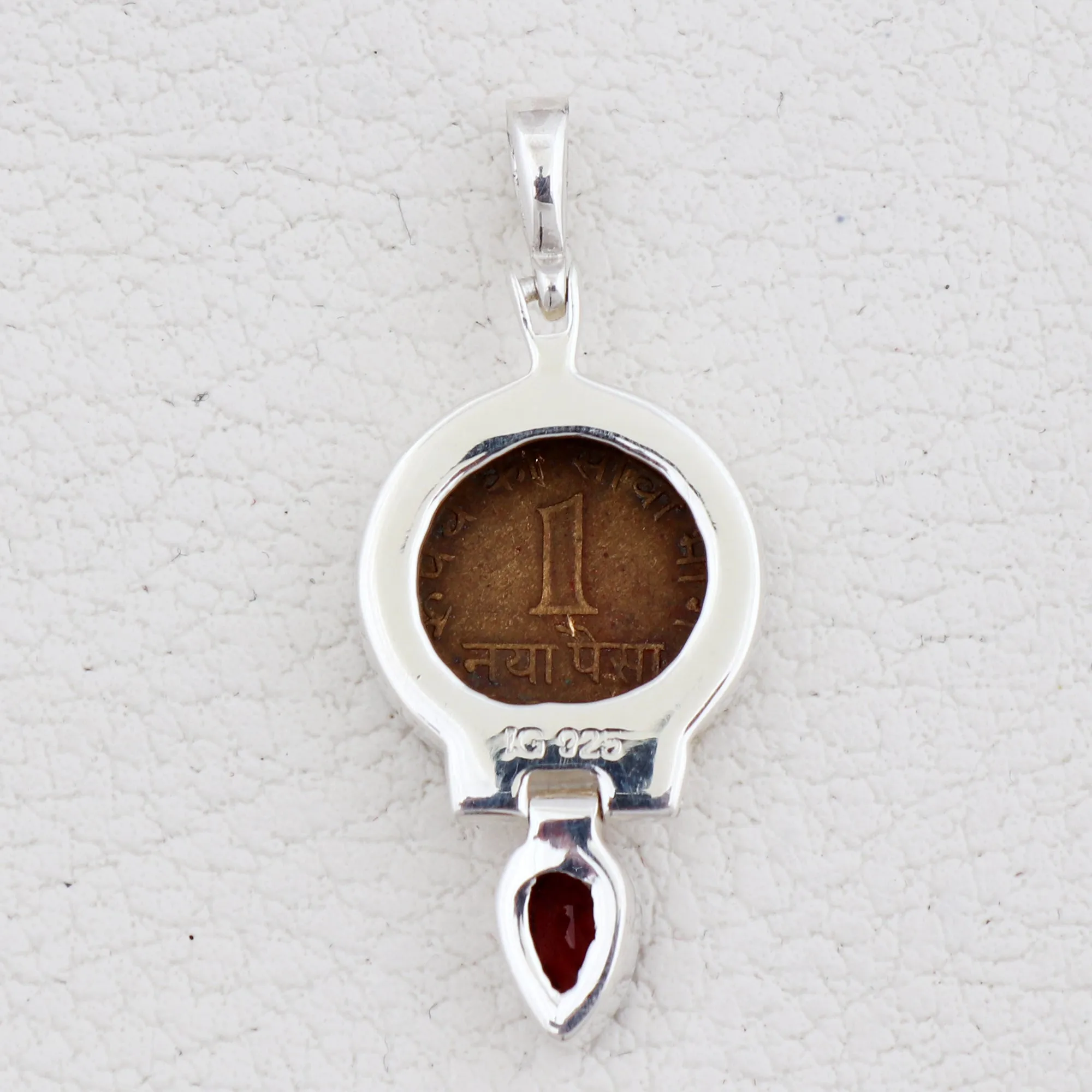 Silver Coin Designer Pendant