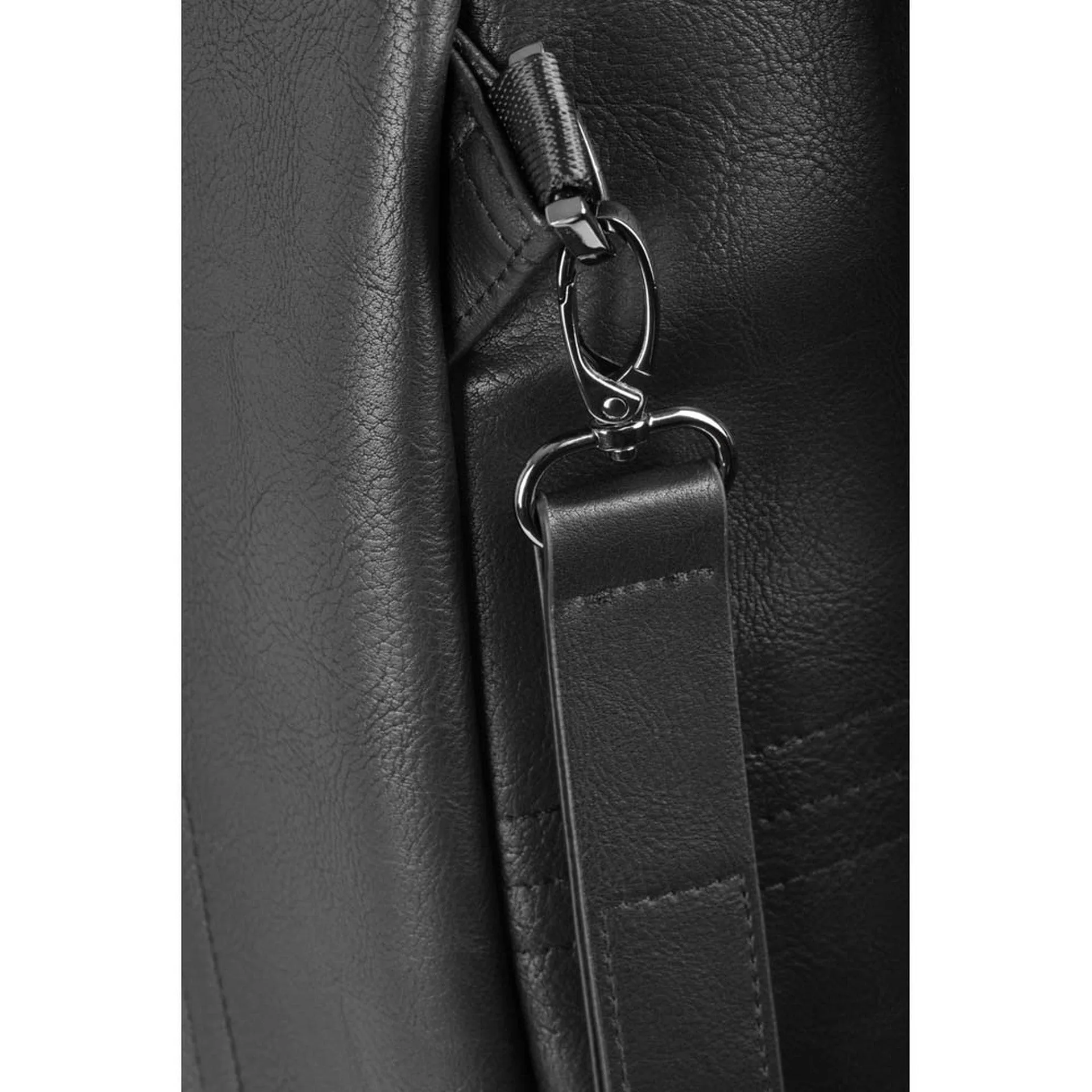 Silver Cross Vegan Leather Rucksack - Black