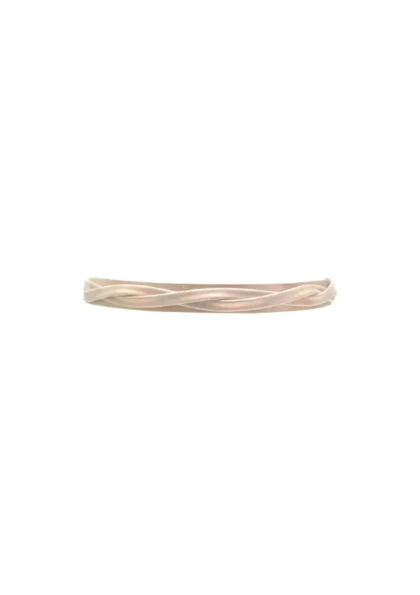 Skinny Wrap Belt Taupe