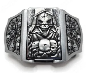 Skull & Grim Reaper Lighter Belt Buckle