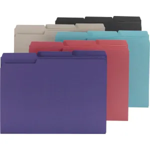 Smead Colored 1/3 Tab Cut Letter Recycled Hanging Folder