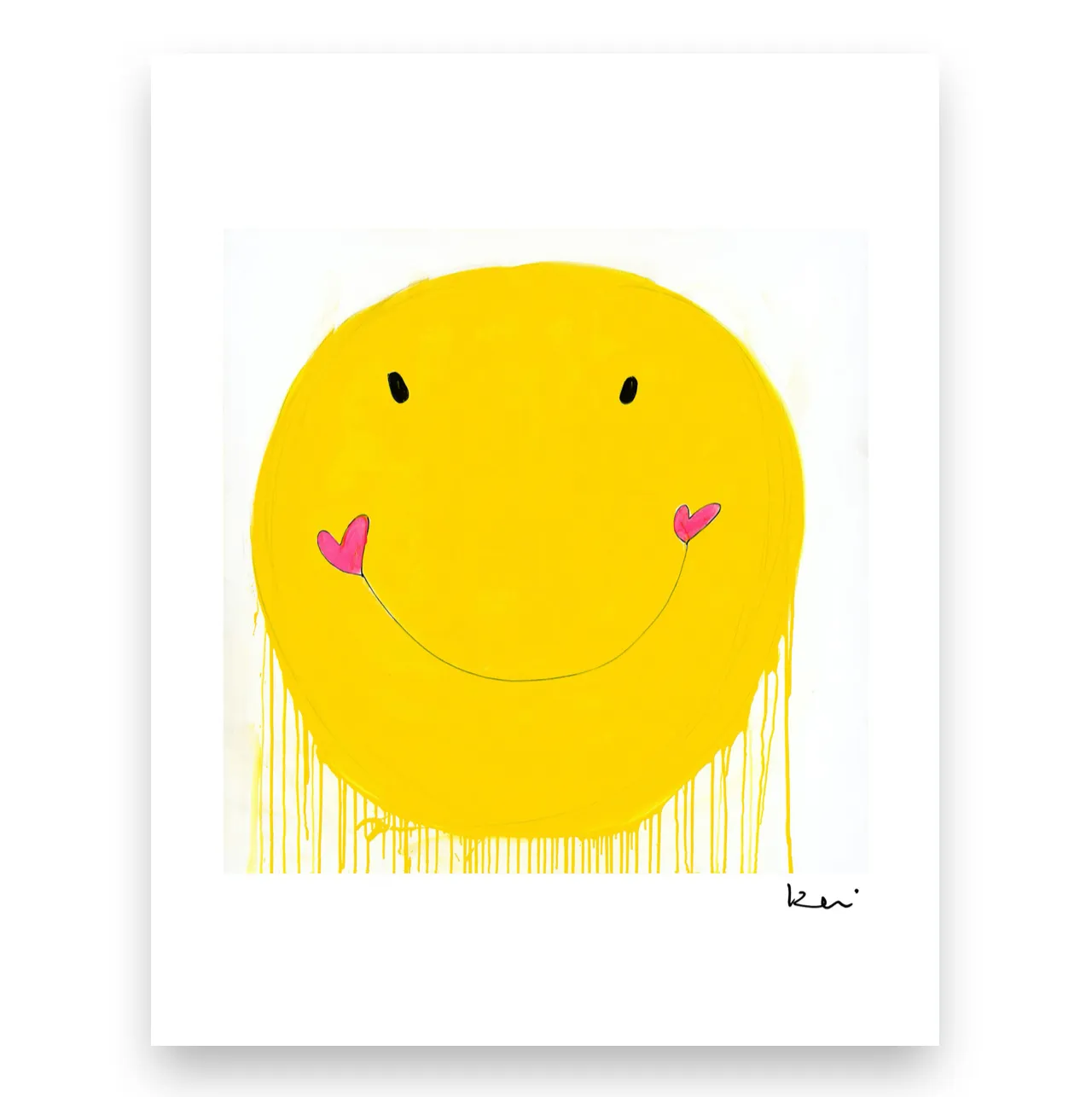 Smiley Mini Art Print