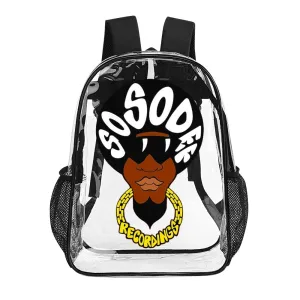 So So Def Transparent Backpack 17 Inch