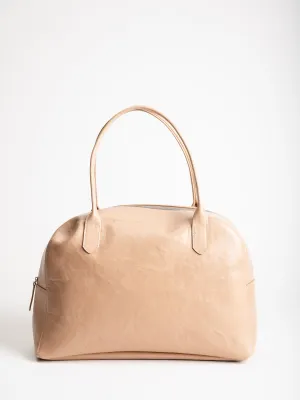 soft zip tote - manila vintage