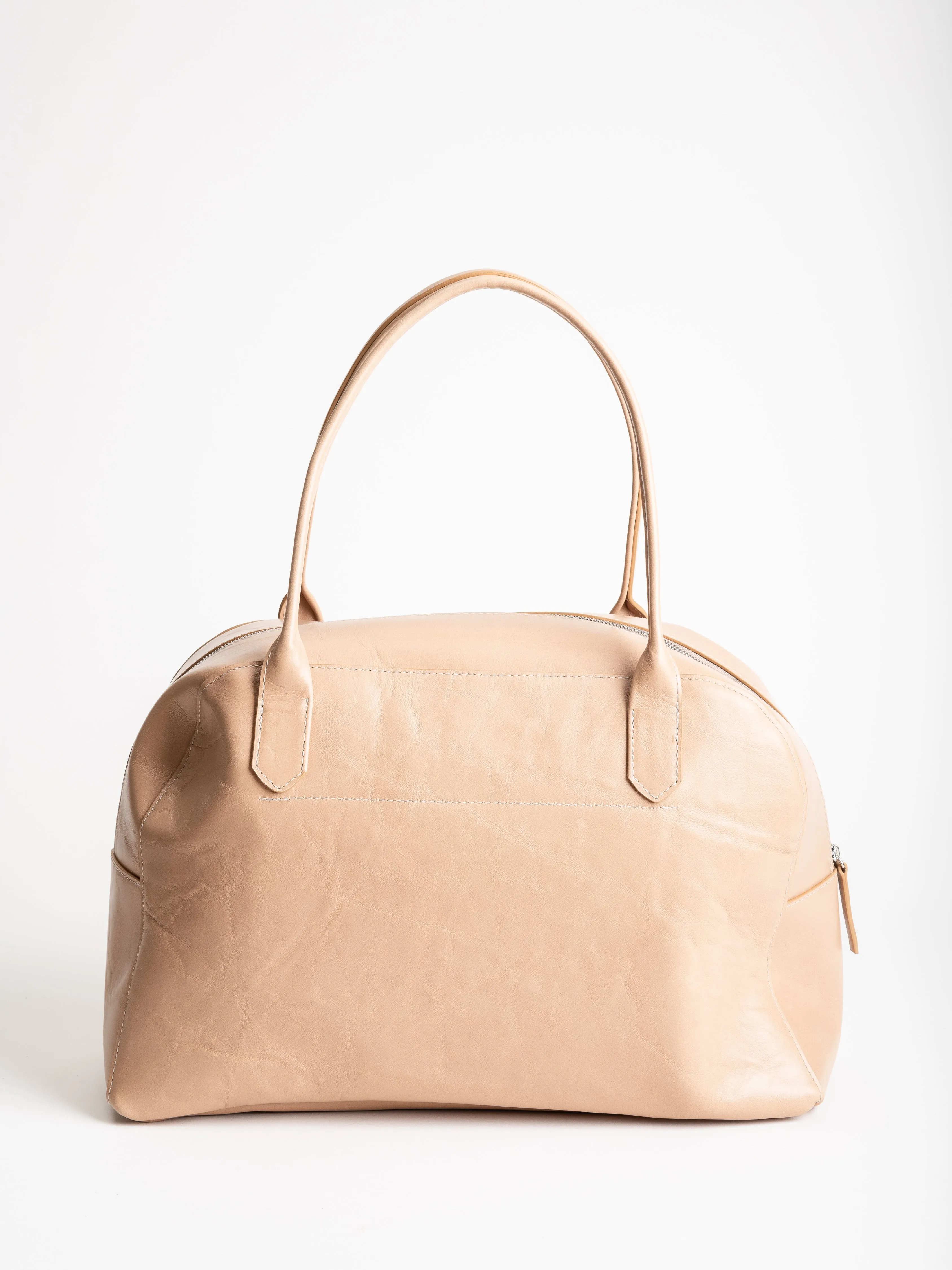 soft zip tote - manila vintage