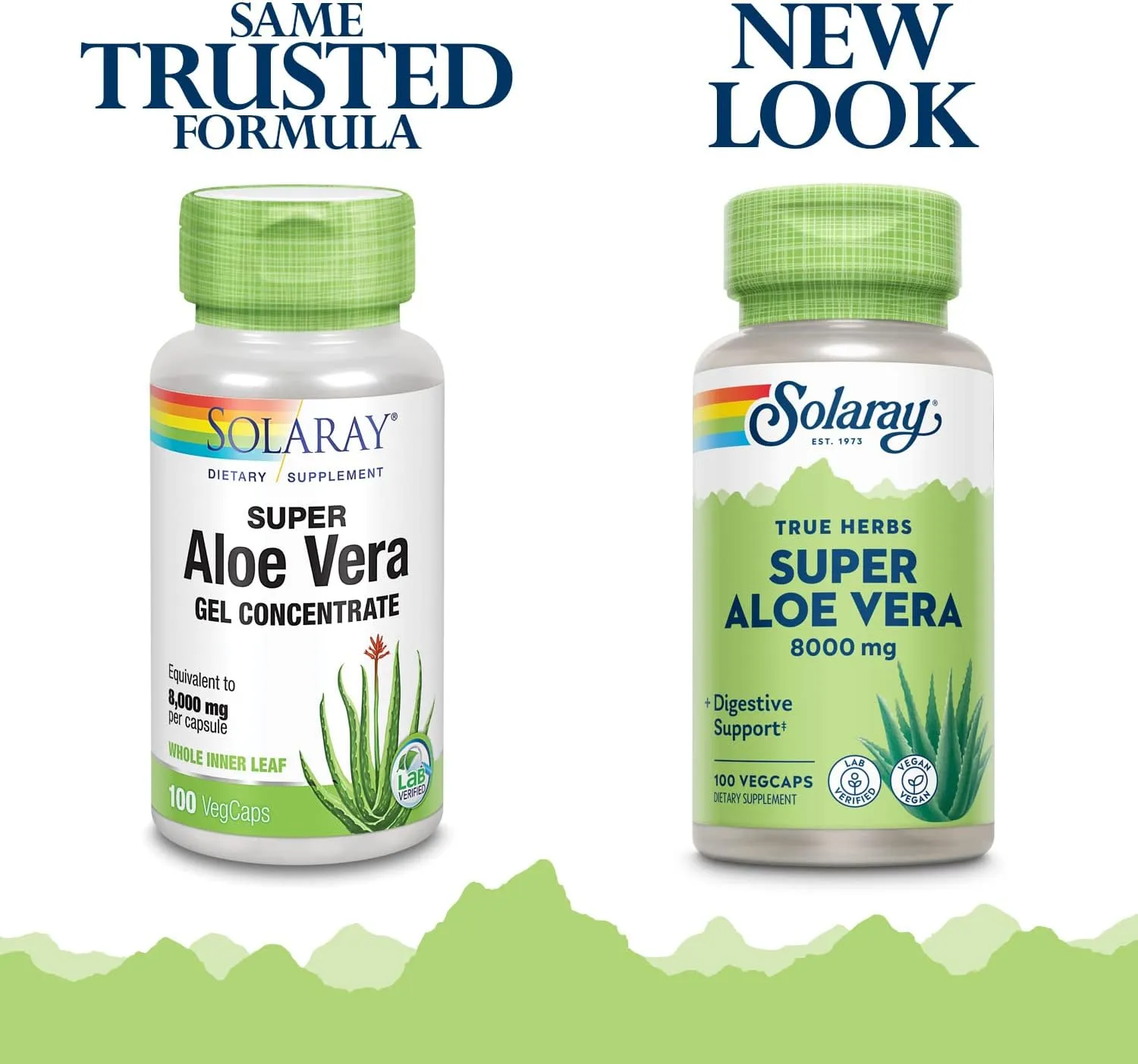 Solaray Aloe Vera Gel Concentrate 40 Mg Super
