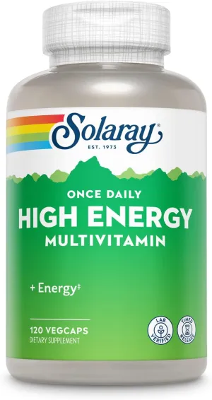Solaray Once Daily High Energy Multivitamin Timed Release