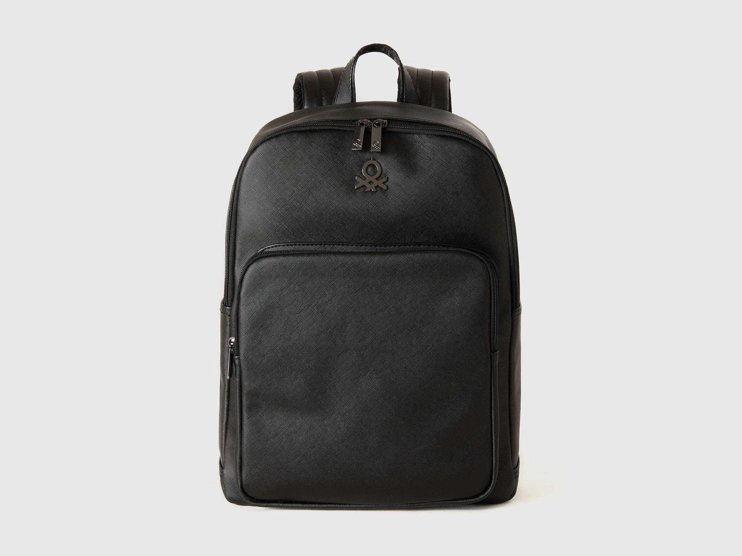 Solid Black Backpack