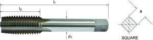 SOMTA - Series 511 HSS Metric Tap M18 x 2.0 Taper (Fine) Short Hand Tap