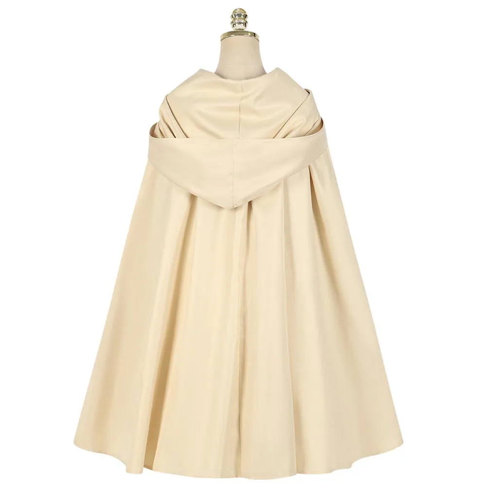 Sousou No Frieren Anime Frieren Cosplay Costume Beige Outfits Halloween Carnival Suit