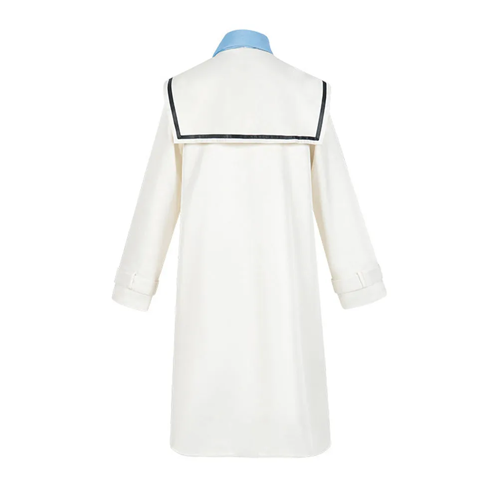 Sousou No Frieren Anime Frieren Cosplay Costume White Coat Halloween Carnival Suit