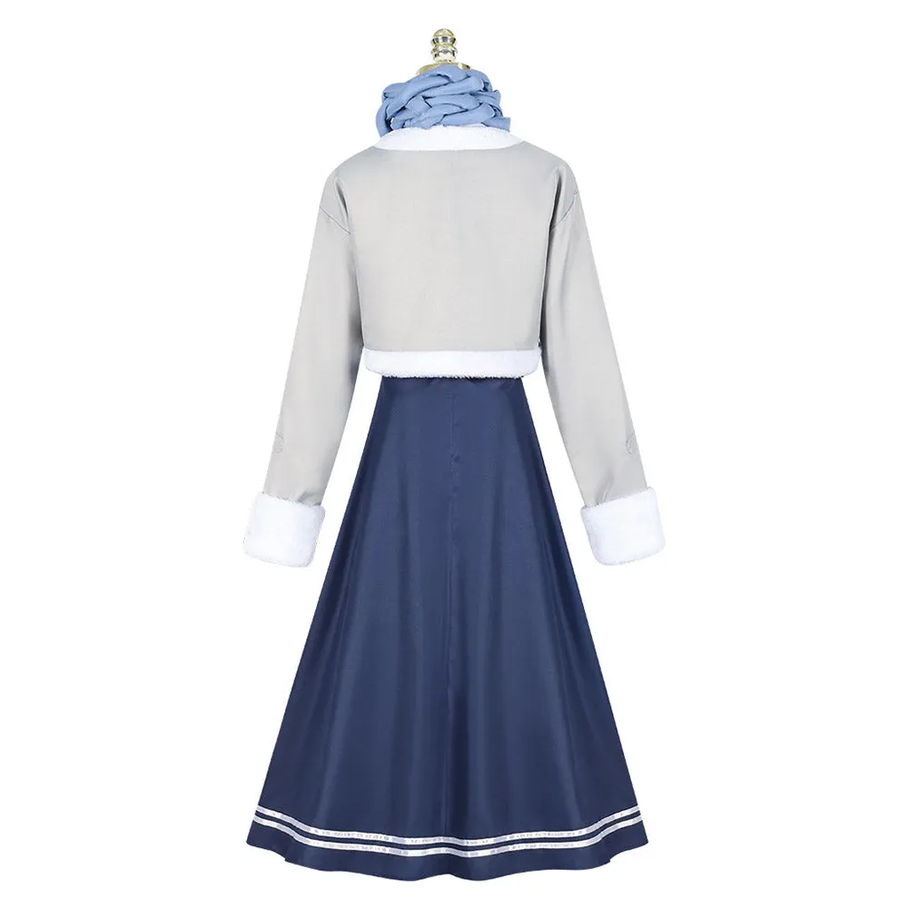 Sousou No Frieren Fern Anime Character  Winter Suit Cosplay Costume Outfits Halloween Carnival Suit