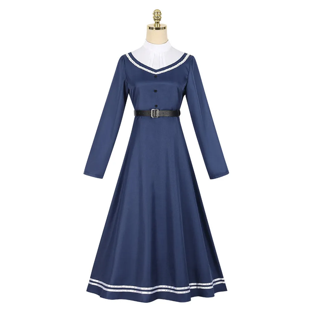 Sousou No Frieren Fern Anime Character  Winter Suit Cosplay Costume Outfits Halloween Carnival Suit