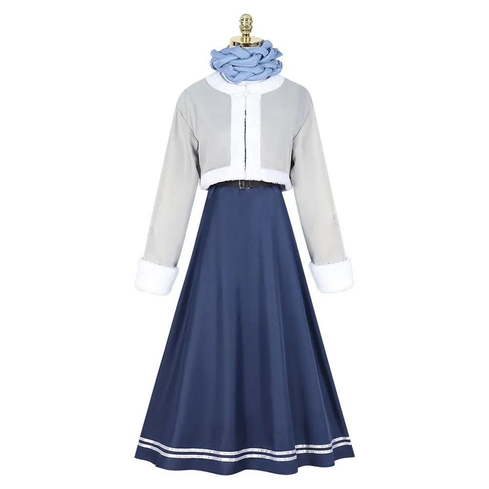 Sousou No Frieren Fern Anime Character  Winter Suit Cosplay Costume Outfits Halloween Carnival Suit