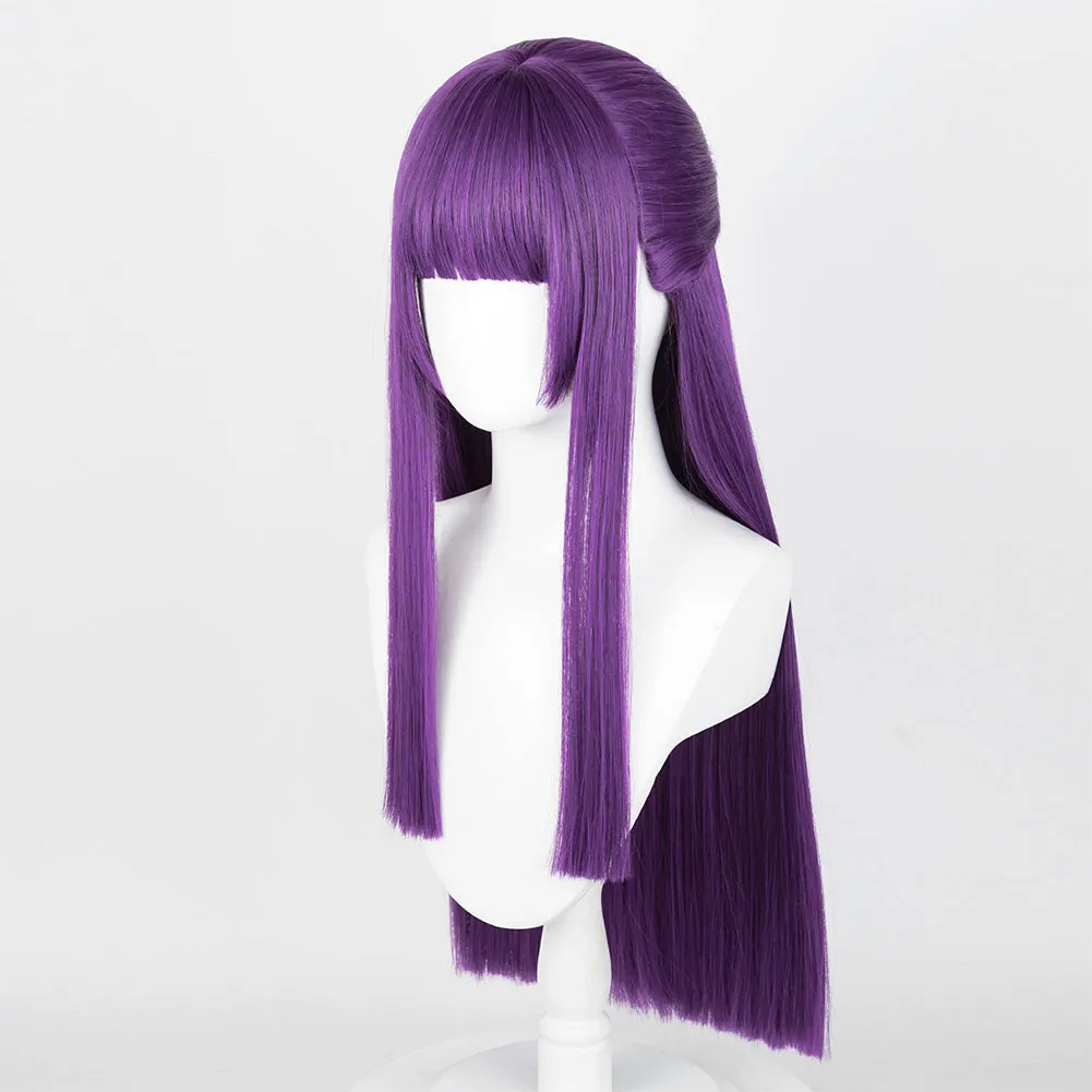 Sousou No Frieren Fern Cosplay Wig Heat Resistant Synthetic Hair Carnival Halloween Party Props