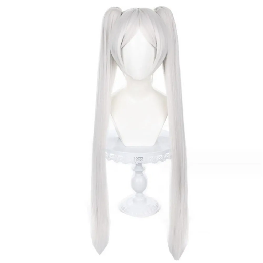 Sousou No Frieren Frieren Cosplay Wig Heat Resistant Synthetic Hair Carnival Halloween Party Props