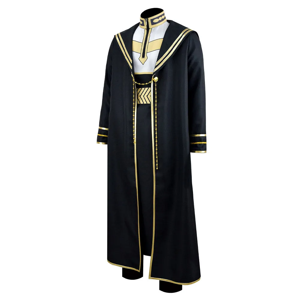 Sousou no Frieren Heiter Cosplay Costume Black Outfits Halloween Carnival Suit