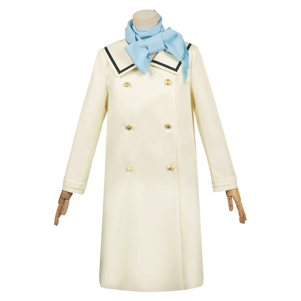Sousou No Frieren White Cosplay Costume Outfits Halloween Carnival Suit