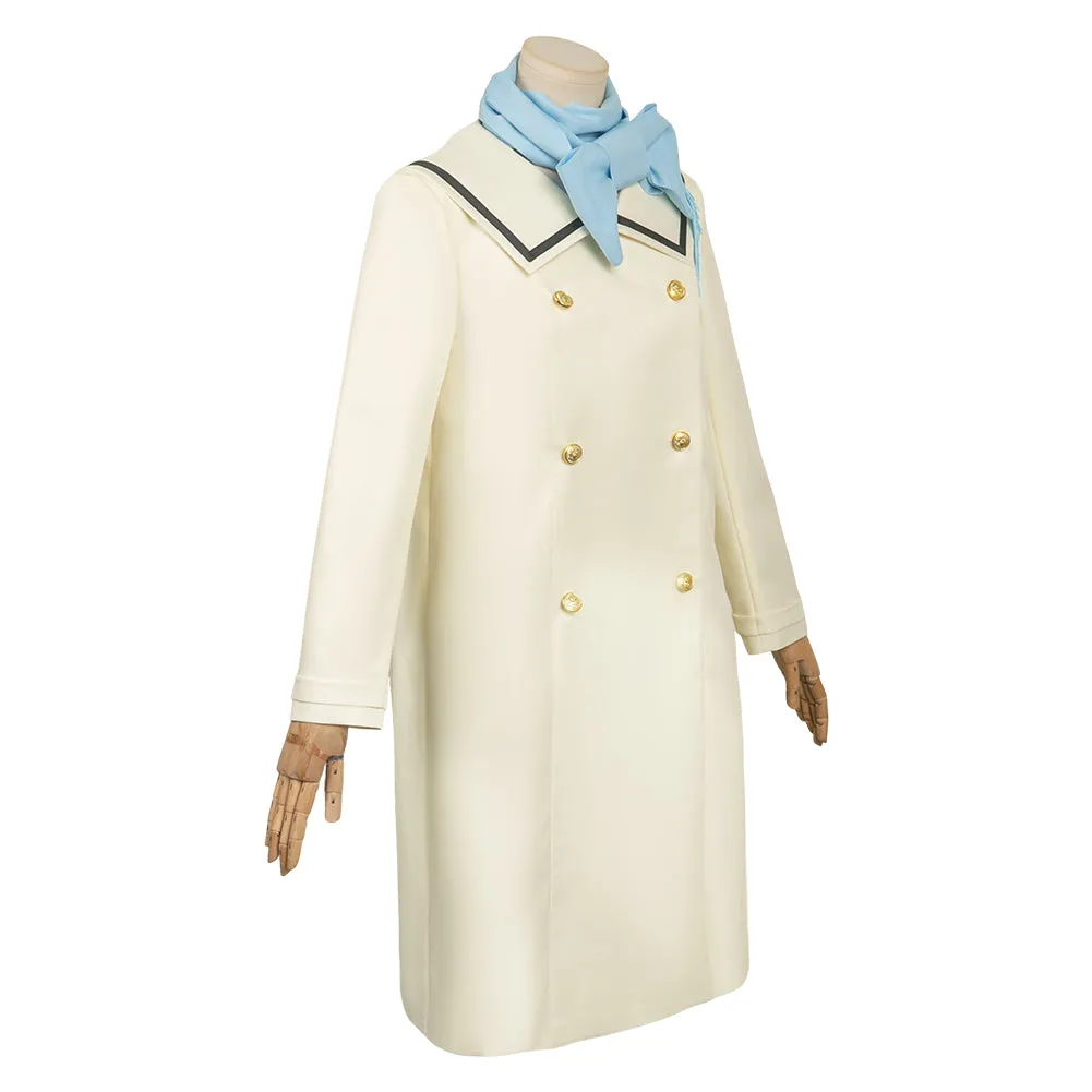 Sousou No Frieren White Cosplay Costume Outfits Halloween Carnival Suit
