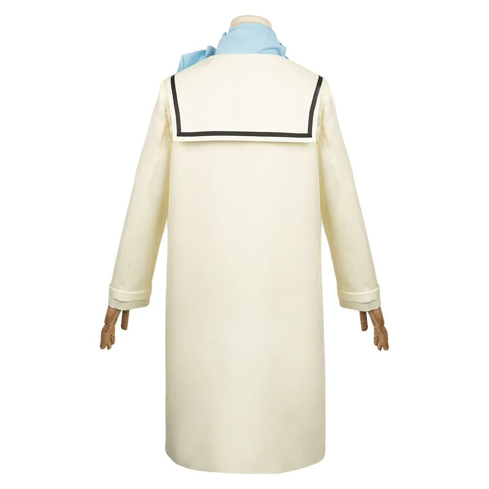 Sousou No Frieren White Cosplay Costume Outfits Halloween Carnival Suit