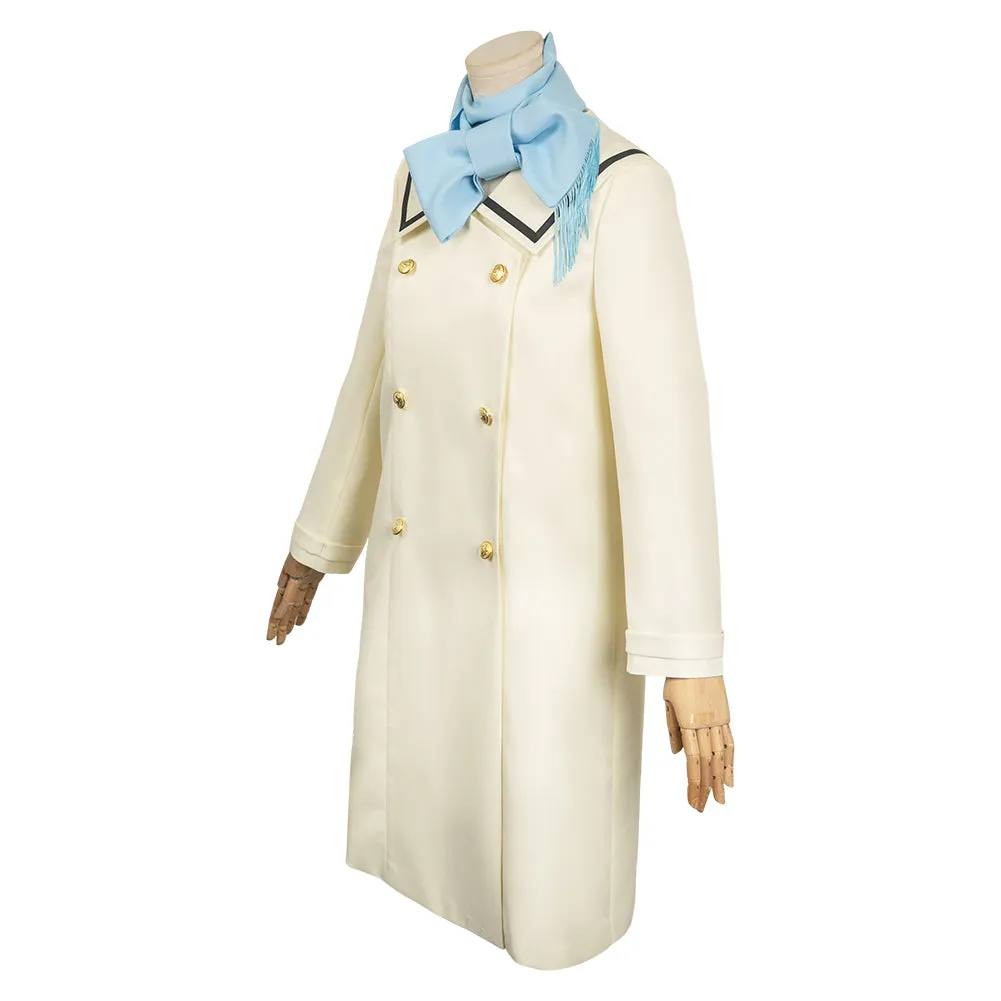 Sousou No Frieren White Cosplay Costume Outfits Halloween Carnival Suit