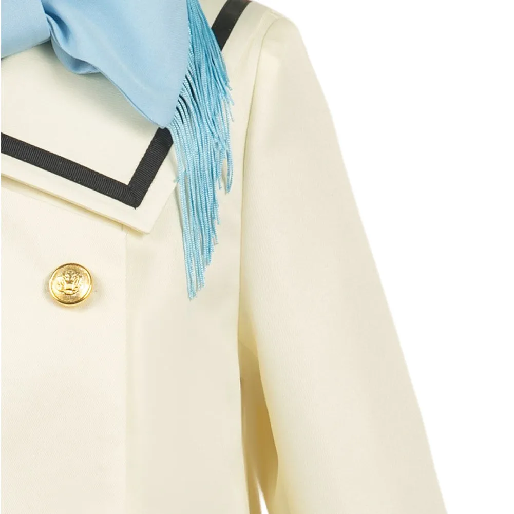 Sousou No Frieren White Cosplay Costume Outfits Halloween Carnival Suit