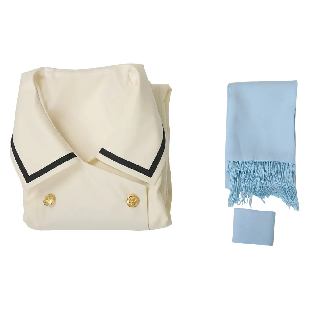 Sousou No Frieren White Cosplay Costume Outfits Halloween Carnival Suit