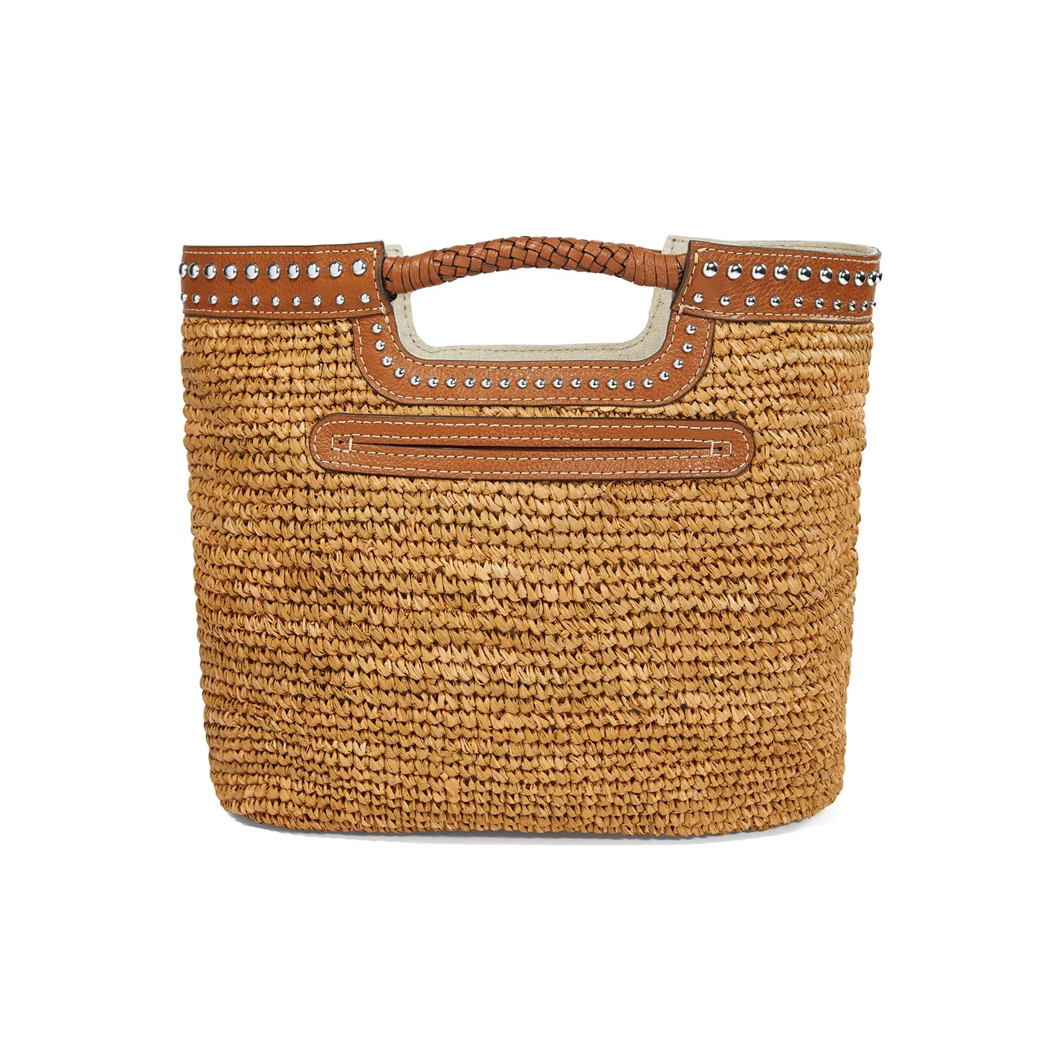 South Hampton Straw Hand Held Tote - H73648