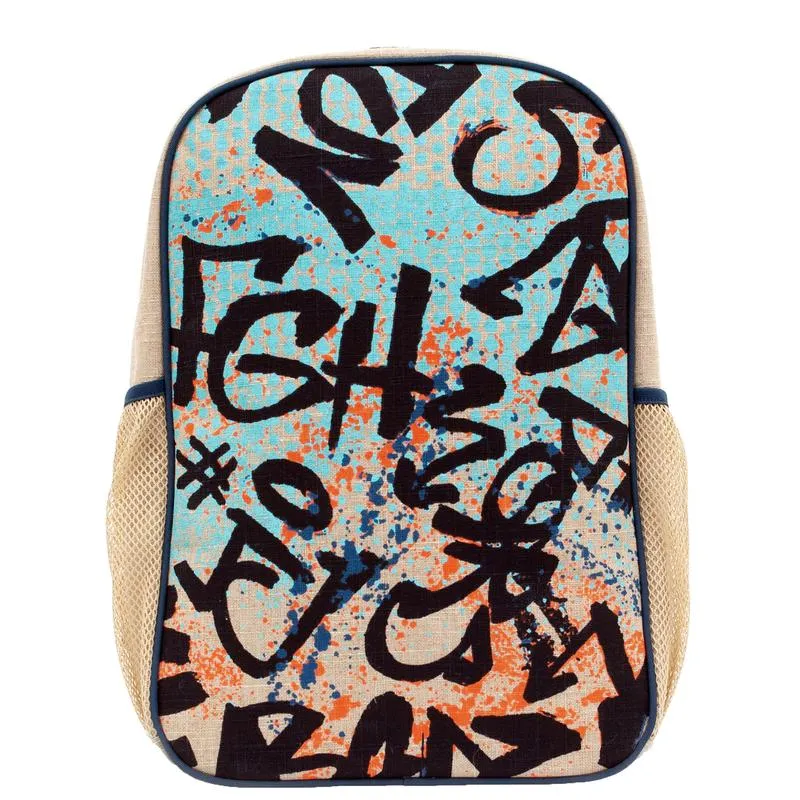 [Soyoung] Colourful graffiti grade school backpack
