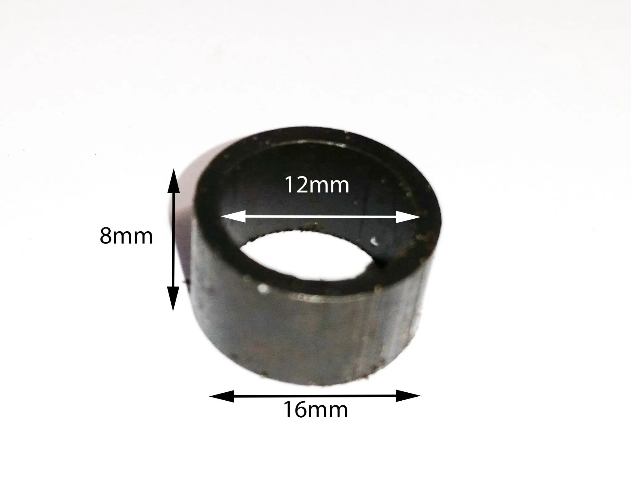 SPA09 SPACER FOR 12MM AXLE SPINDLE FOR MINI MOTO / DIRT / QUAD BIKE 12MM X 8MM