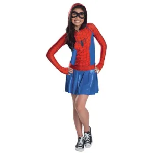 Spider Girl Hoodie Dress Age 14 16