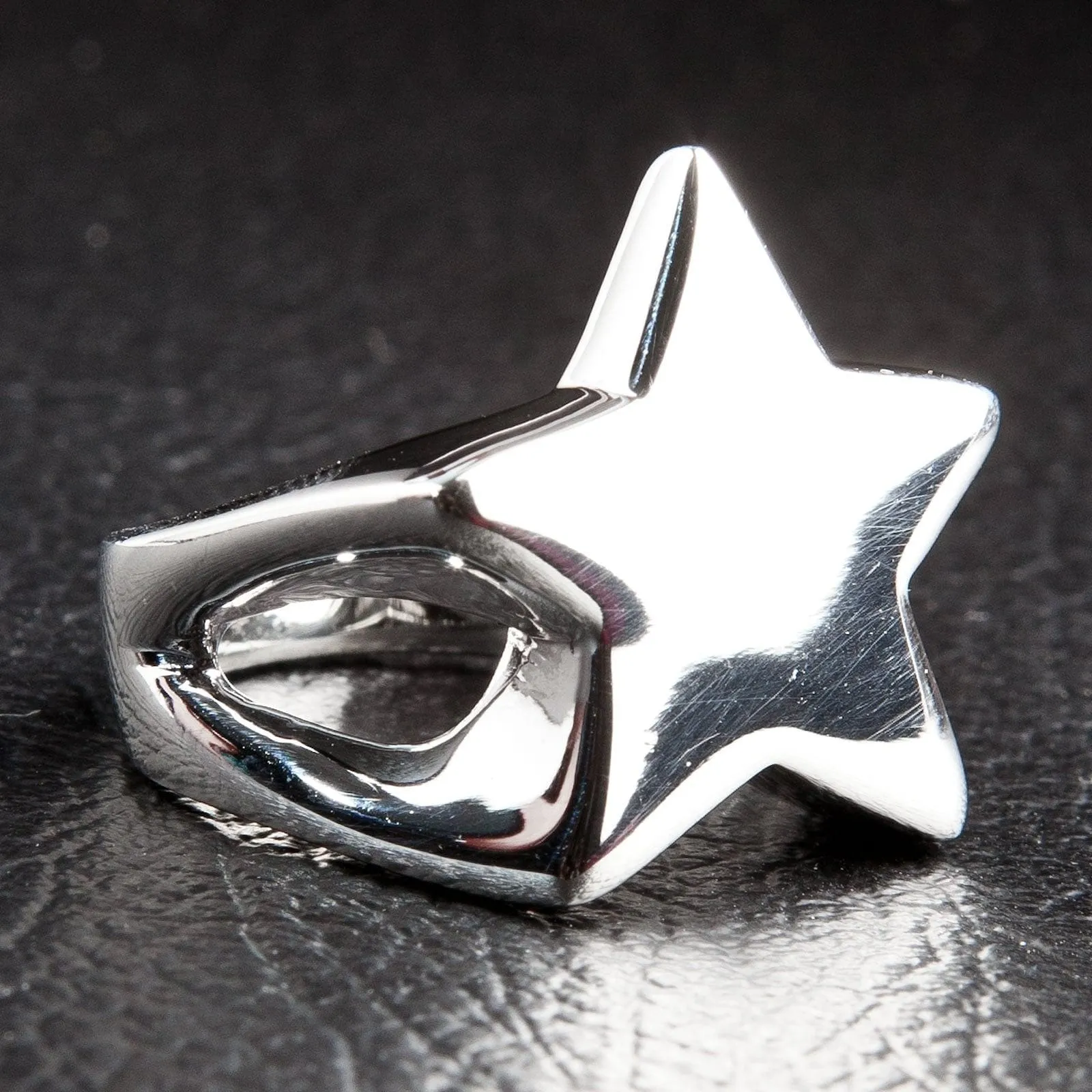 Star Sterling Silver Ring