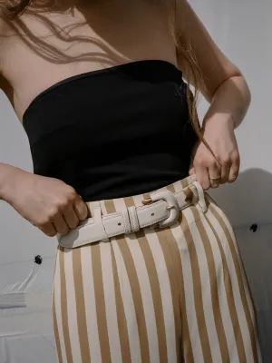 Star Studded Leather Belt
