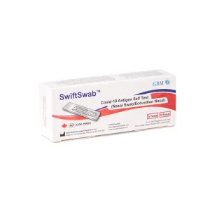 *SwiftSwab Rapid COVID-19 Antigen Test Kit (5PC)