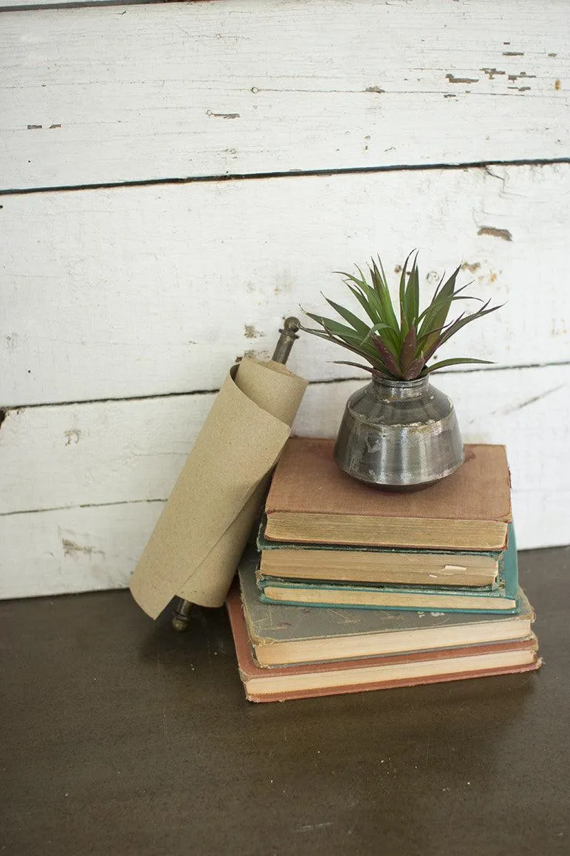 Tabletop Note Roll w/Wood Base