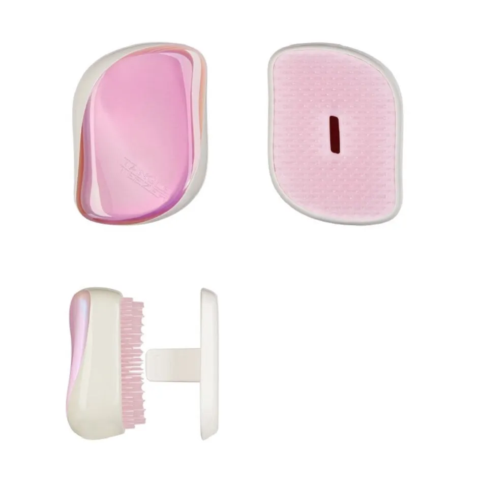 Tangle Teezer Compact Holographic Pink