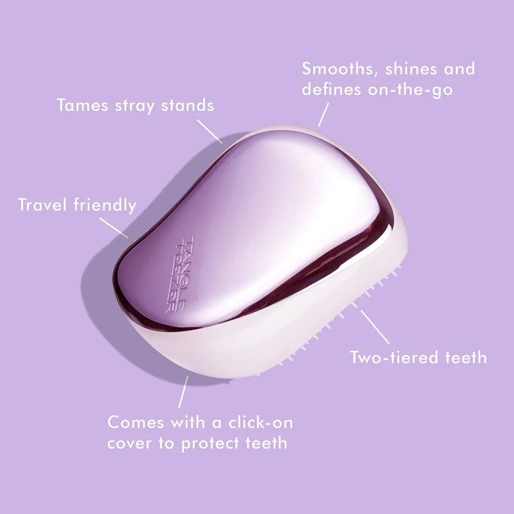 Tangle Teezer Compact Holographic Pink