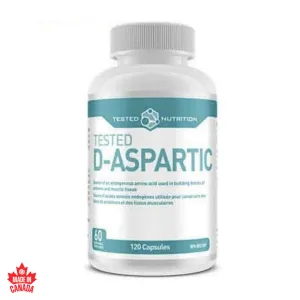 Tested D-Aspartic Acid 120 Caps